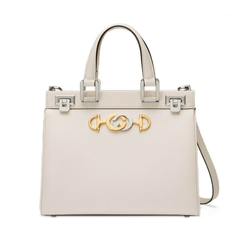 Gucci Zumi Grainy Leather Small Top Handle Bag 569712