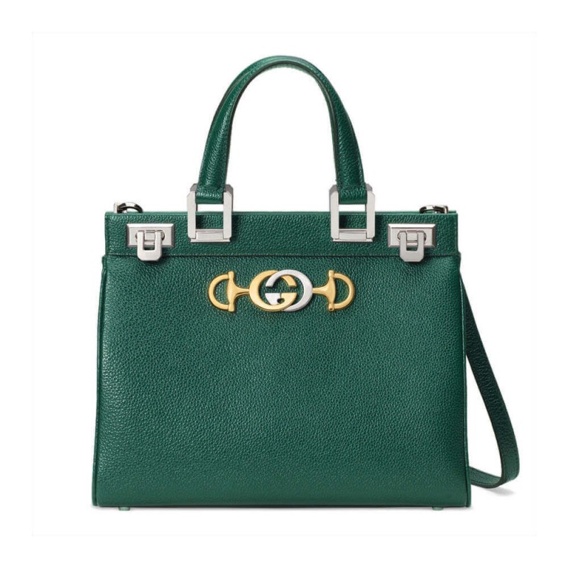 Gucci Zumi Grainy Leather Small Top Handle Bag 569712
