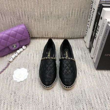 Chanel CC Buckle Espadrilles