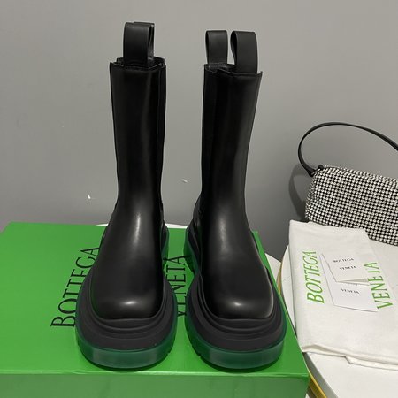 Bottega Boot cowhide lining cowhide TU outsole with Logo