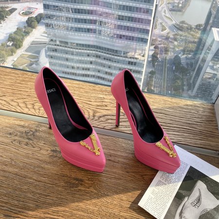 Versace Medusa Pointed Toe Double Water Platform Women s Shoes