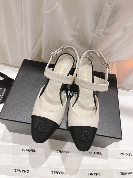 Chanel Sandals French style Mary Jane sandals