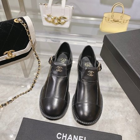 Chanel Patent leather big head Mary Jane