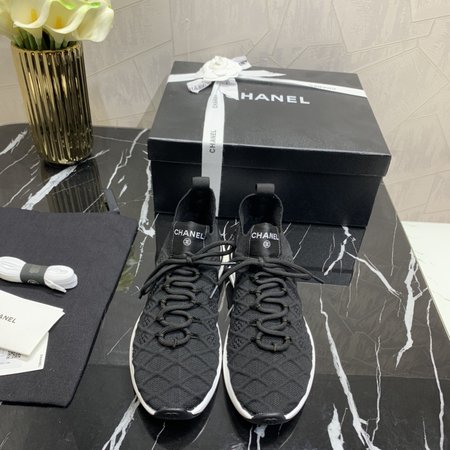 Chanel CC sports running shoes
