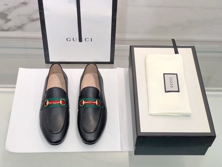 Gucci Horsebit Brixton sheepskin loafers
