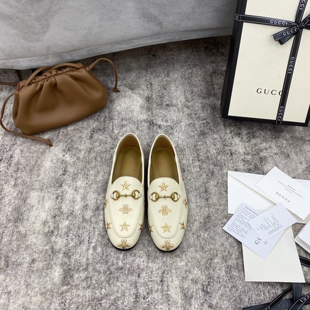 Gucci Brixton leather horsebit loafers