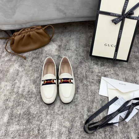 Gucci Brixton leather horsebit loafers