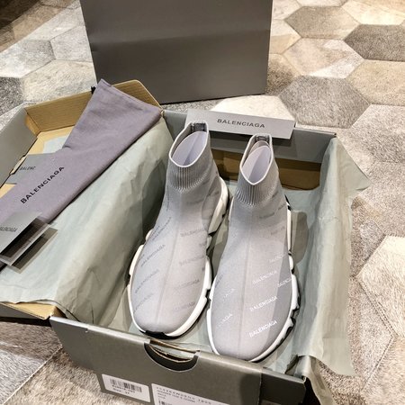 Balenciaga Classic series knitted sock boots