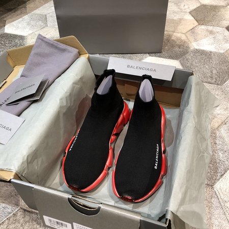 Balenciaga Classic series knitted sock boots