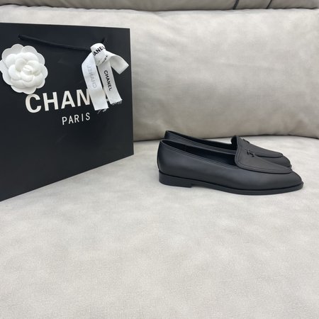 Chanel Vintage women s shoes small leather shoes cowhide lining sheepskin