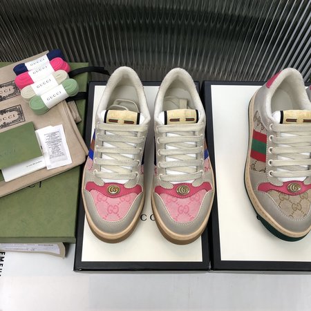 Gucci Screener casual sneakers embroidered GG