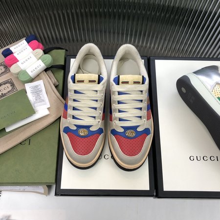 Gucci Screener casual sneakers embroidered GG