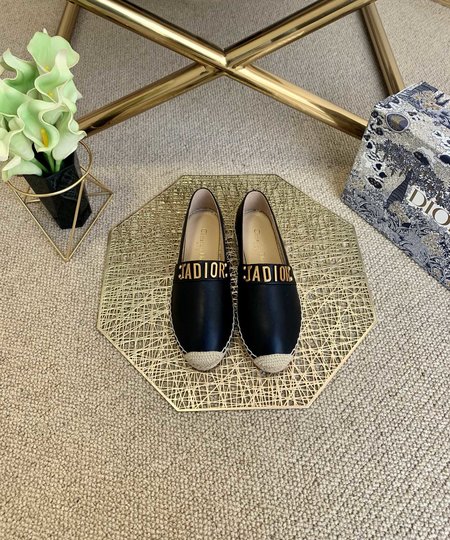 Dior Vintage sheepskin classic Espadrilles