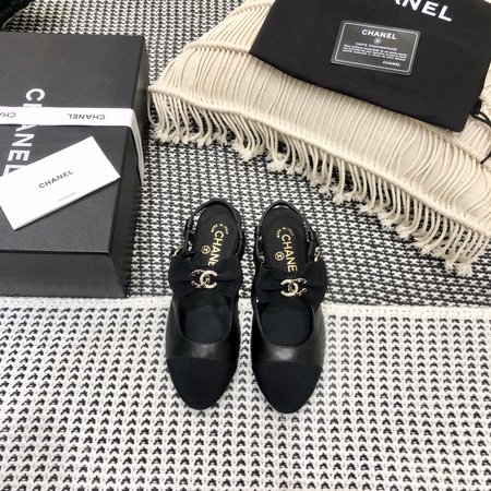 Chanel bow shoes