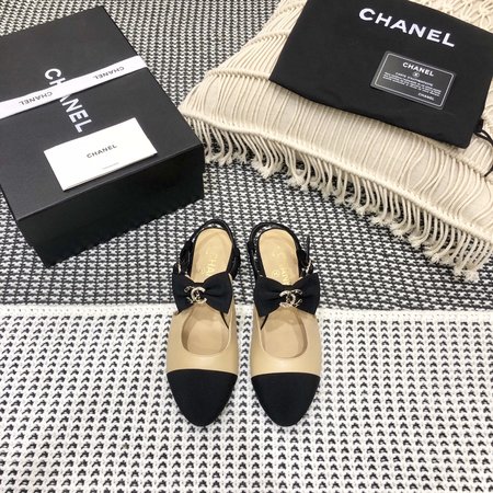 Chanel bow shoes