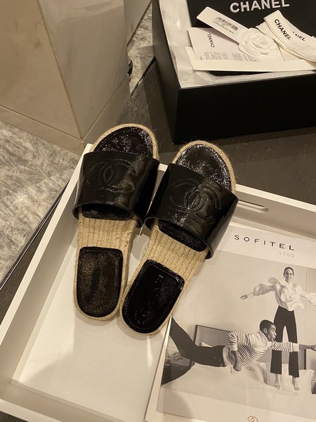 Chanel Drill nail slippers Espardrilles