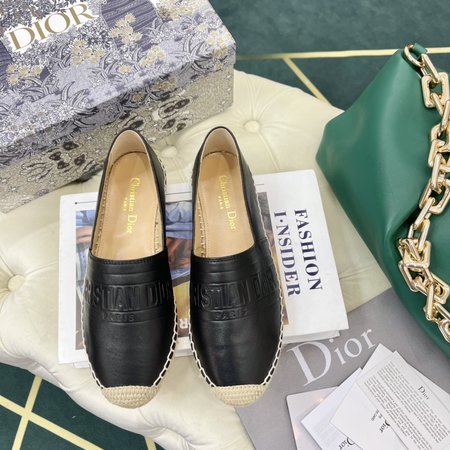 Dior Oblique embroidery Espadrilles