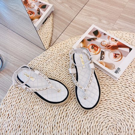 Chanel Flip-Flop Sandals