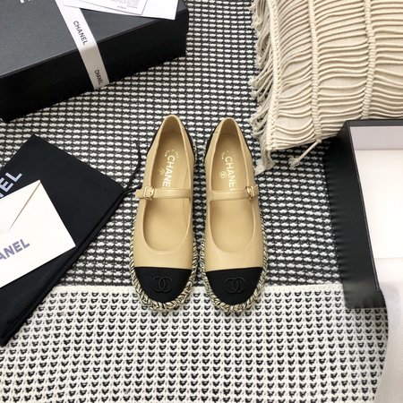 Chanel Mary Jane lace embroidery