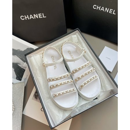 Chanel Calfskin sandals