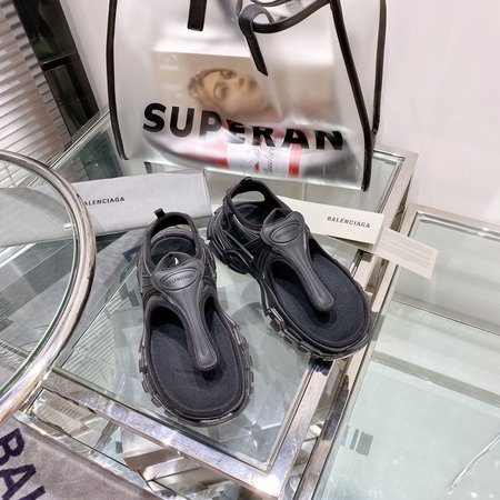 Balenciaga Track platform sandals