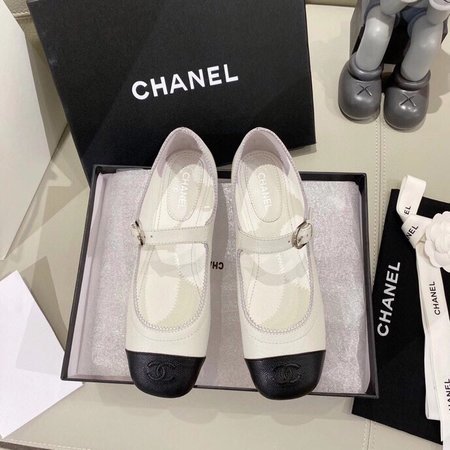 Chanel Mary Jane shoes sheepskin leather outsole