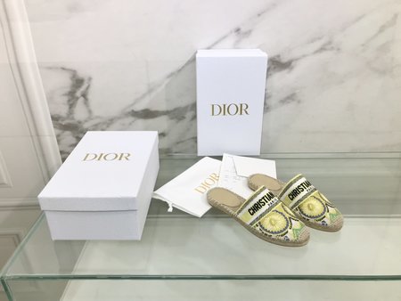 Dior Espadrilles hemp rope weaving