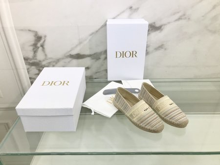 Dior Espadrilles hemp rope weaving