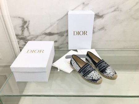 Dior Espadrilles hemp rope weaving
