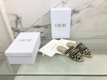 Dior Espadrilles hemp rope weaving