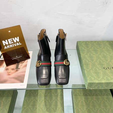 Gucci Short boots heel height 3.5cm/7.5cm