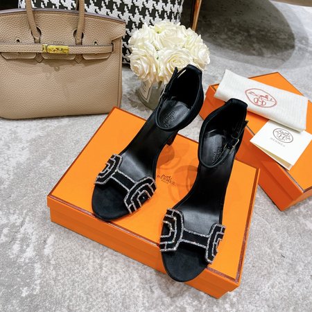 Hermes elegant high heel sandals