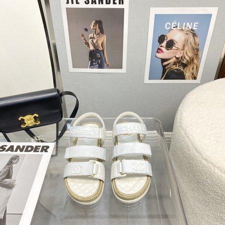Chanel Rope Velcro Sandals