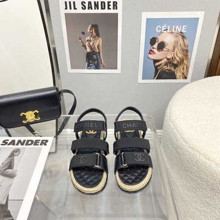 Chanel Rope Velcro Sandals