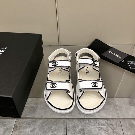 Chanel Velcro sandals