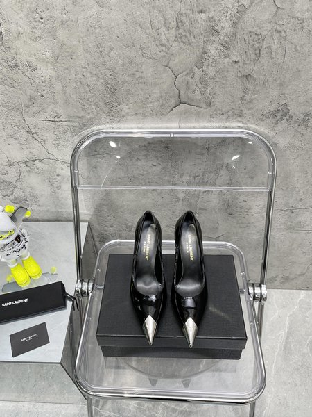 Christian Louboutine high heels metal toe