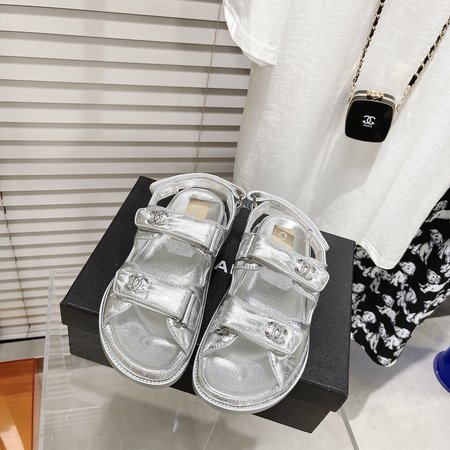 Chanel women s resort sheepskin shoes