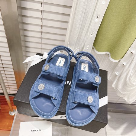 Chanel resort series women s slippers