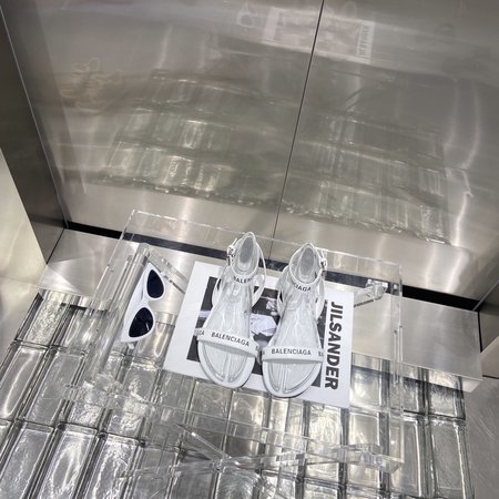 Balenciaga letter sandals