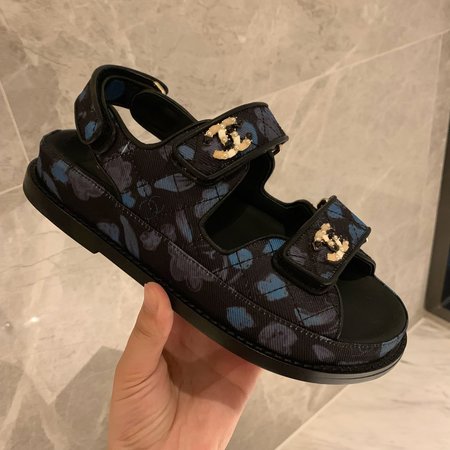 Chanel beach sandals