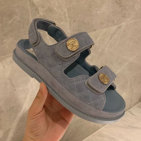 Chanel beach sandals