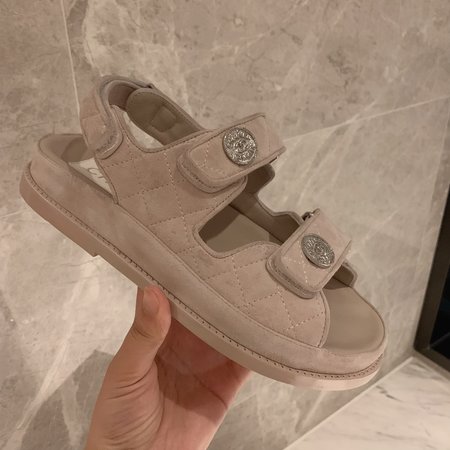 Chanel beach sandals