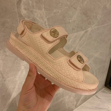 Chanel beach sandals