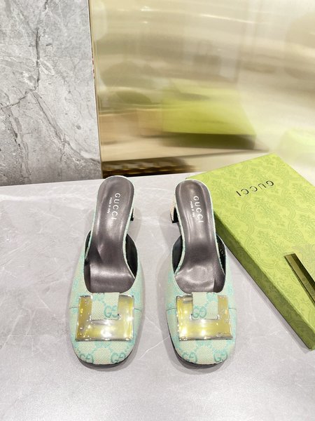 Gucci Muller Metal Buckle Slipper New