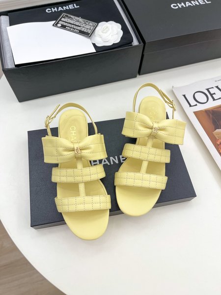 Chanel butterfly sandals