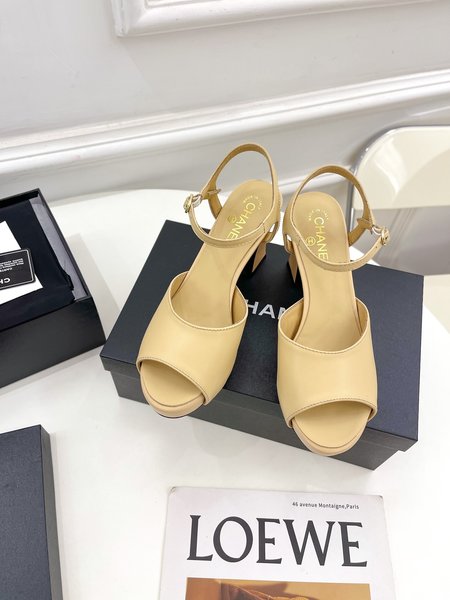 Chanel waterproof high heel sandals