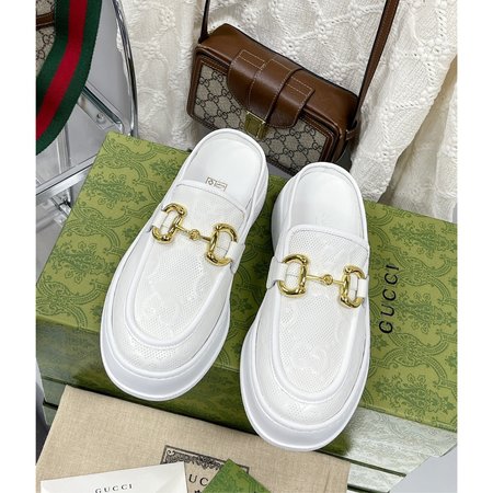 Gucci Retro Elegant Platform Loafers