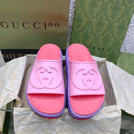 Gucci platform slippers