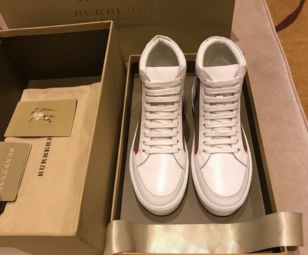 Burberry House plaid High Top sneakers