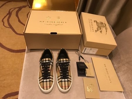 Burberry Vintage plaid sneakers
